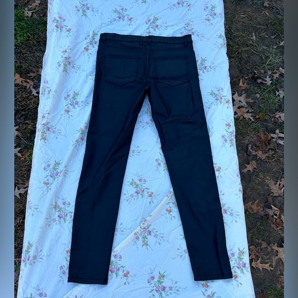 Esmara by Heidi Klum black pants‎ size 8 casual stretch - Picture 8 of 9